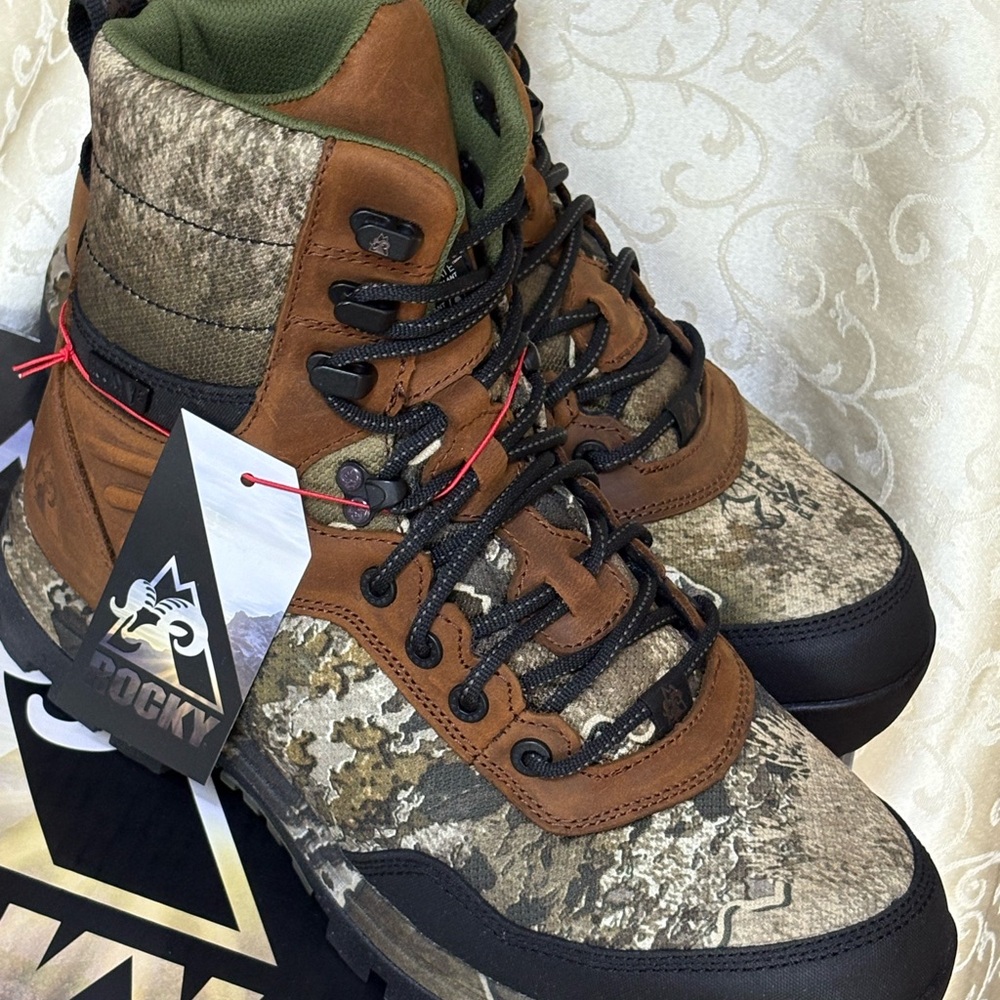 Rocky Lynx TrueTimber Insulated Waterproof Hunting Boots men Sz 11M
